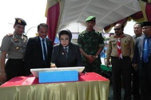 Perresmian gedung baru PDAU.